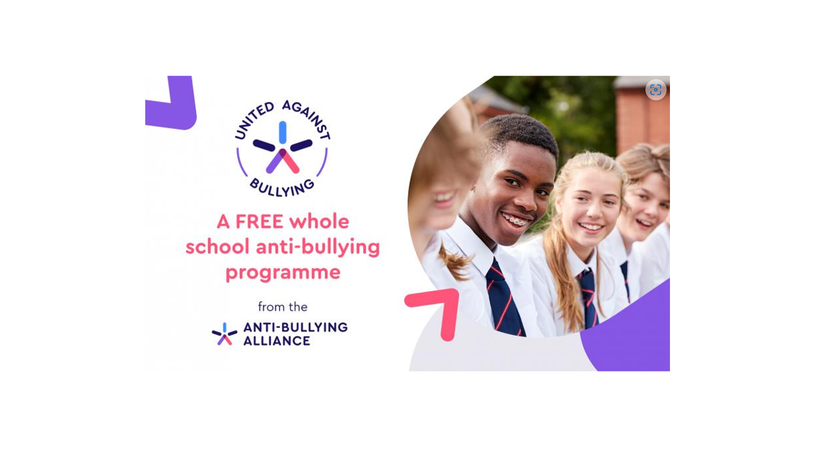 The United Against Bullying programme is OPEN!
