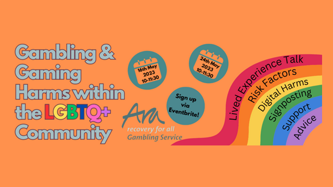 Event - Gambling and Online Gaming Harms within the LGBTQ+ Community