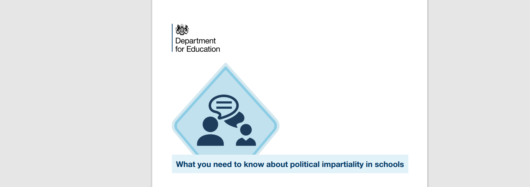 Guidance updates from the Department of Education